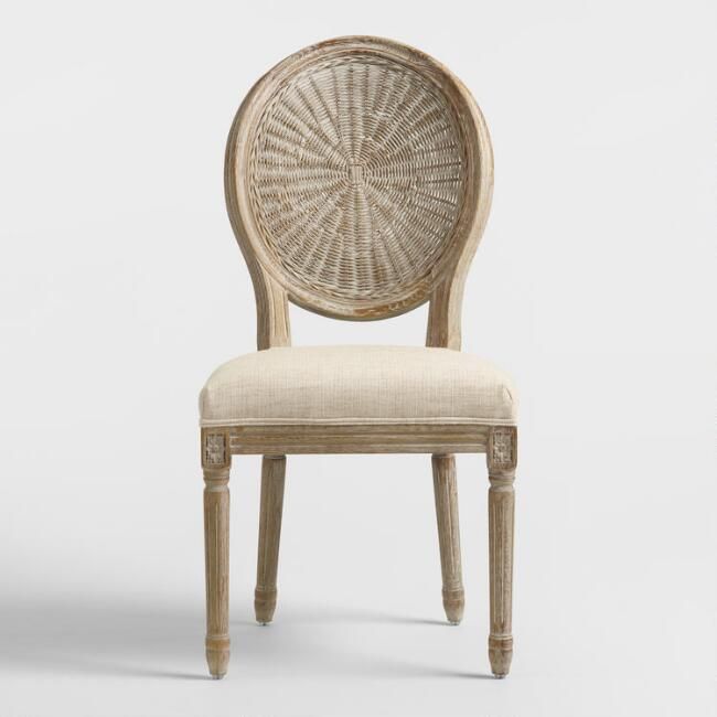 Natural Cane Paige Round Back Dining Chairs Set Of 2 V3 Chair Natural Cane Paige Round Back Dining, Round Back Dining Chairs Set Of 2