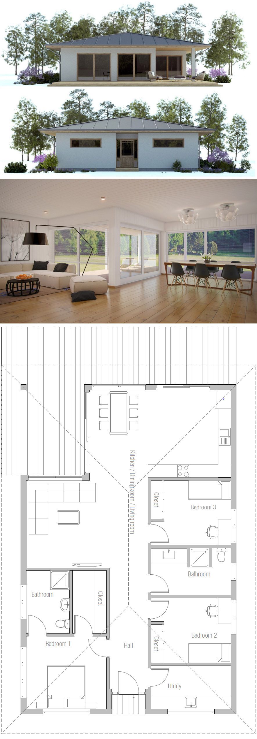 plan de maison ho