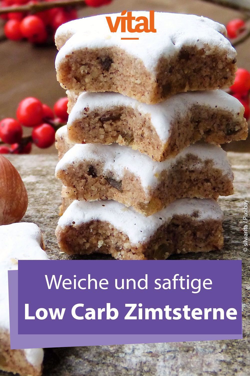 Ihr versucht euch auch zu Weihnachten an einer kalorien- und kohlenhydratarmen Ernährung? Die Zimtst...