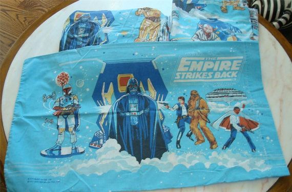 vintage original star wars twin sheet set 70s by urbananthro vintage star wars sheets