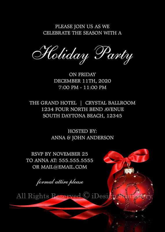 elegante navidad invitaciones invitacin por idesignstationery