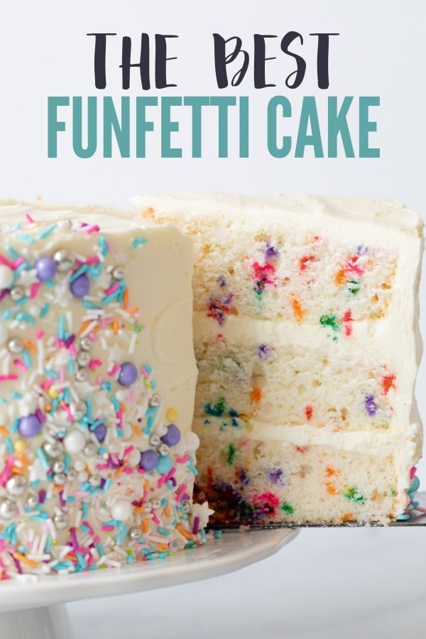 The Best Funfetti Cake