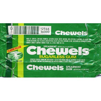 Gum that squirts