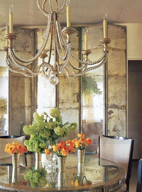 Antiqued Mirrors Beautiful Decorating Ideas Antique Mirror Beautiful Decor Mirrored Furniture
