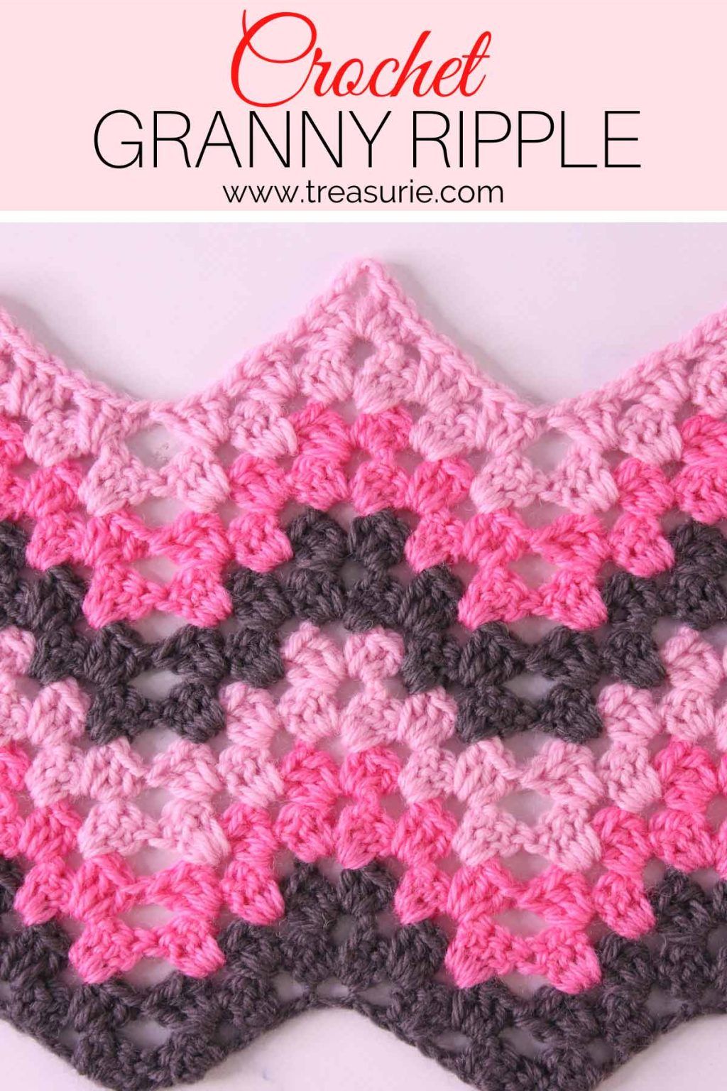Granny Ripple Stitch Crochet Pattern For Beautiful Blankets Granny Ripple Stitch Crochet Pattern For Beautiful Blankets