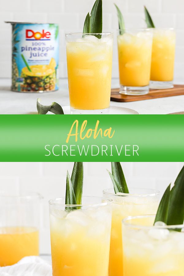 Aloha Screwdriver Recipe Alcoholic Drinks With Pineapple Juice Aloha Screwdriver Recipe Alcoholic Drinks With Pineapple Juice