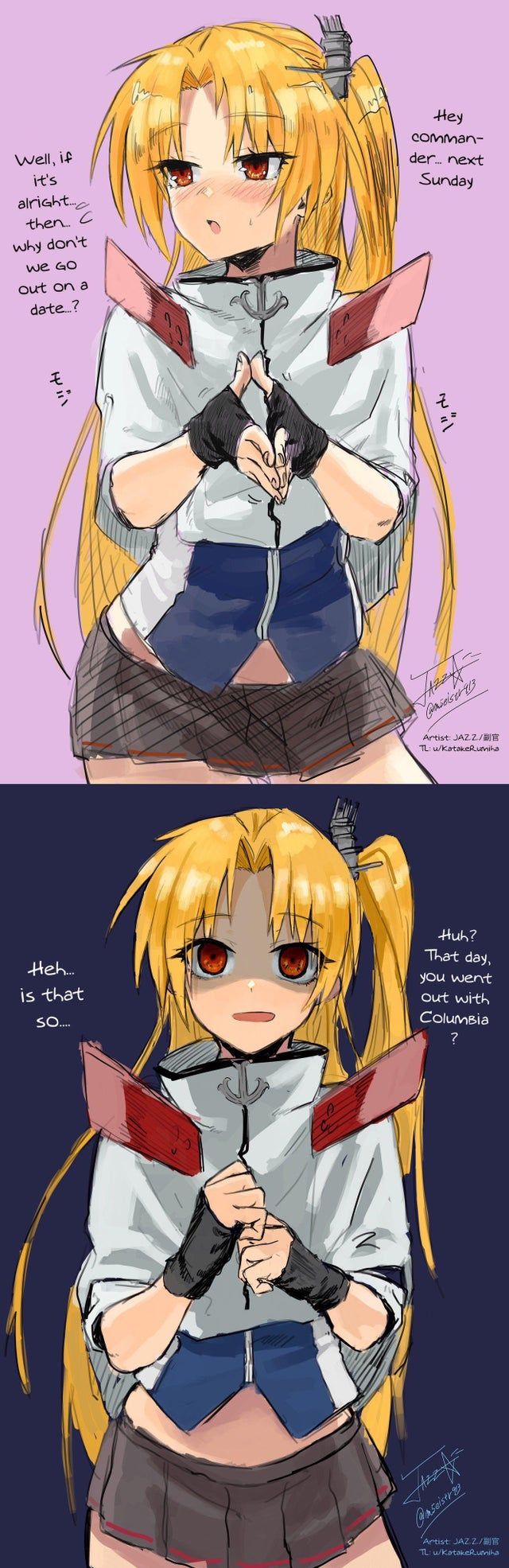 Heh Is That So Cleveland Azurelane Yandere Manga Yandere
