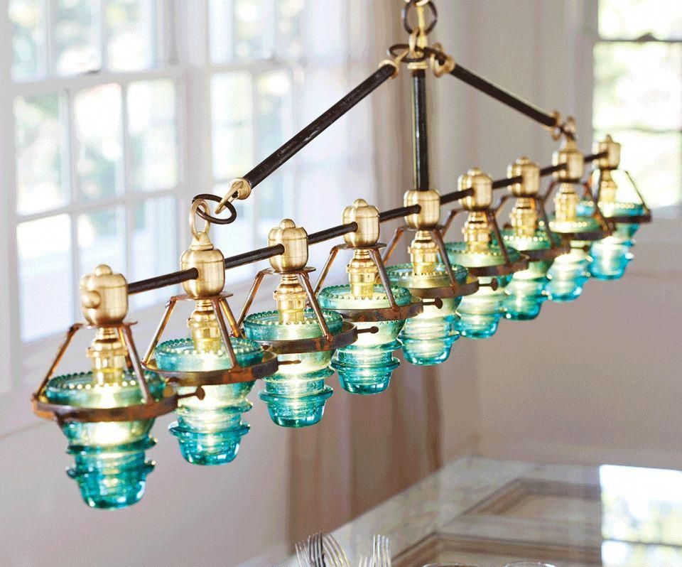 9 Glass Insulators Ideas Insulator Lights Glass Insulators Insulator Lights, Diy Glass Insulator Chandelier