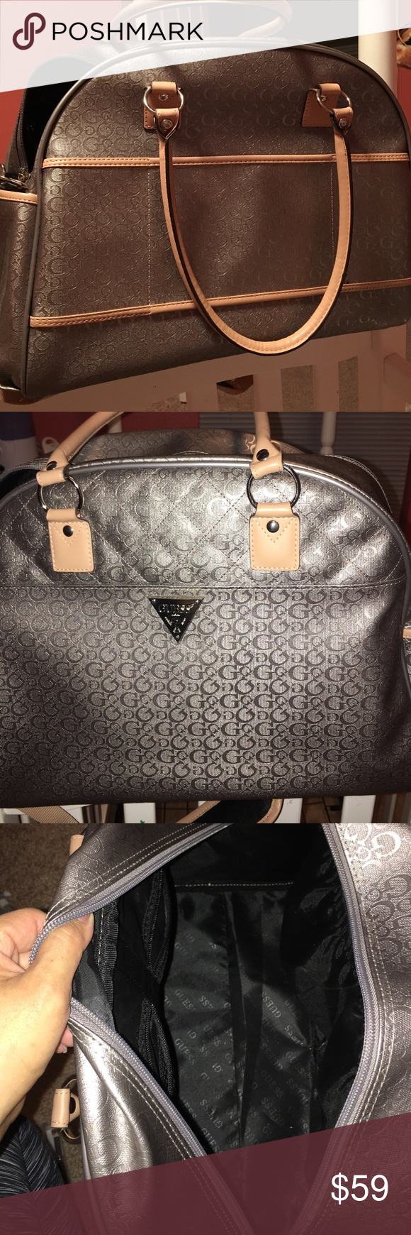 Diaper Bag Excellent Condition Guess