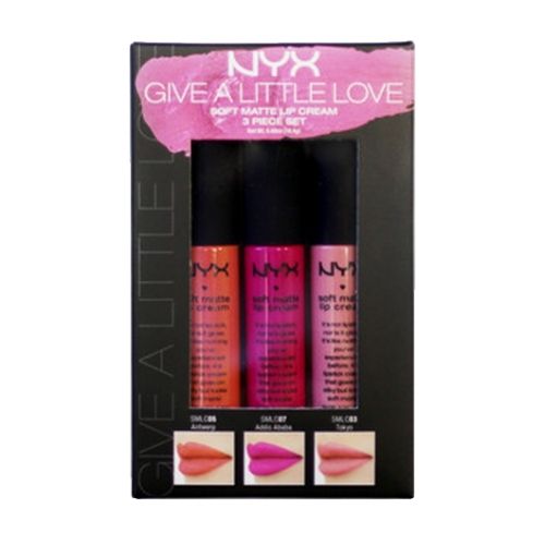 Nyx Soft Matte Lip Cream 3 Piece Set 12 Nyx Soft Matte Lip