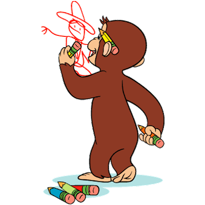 curious george cartoon monkey
