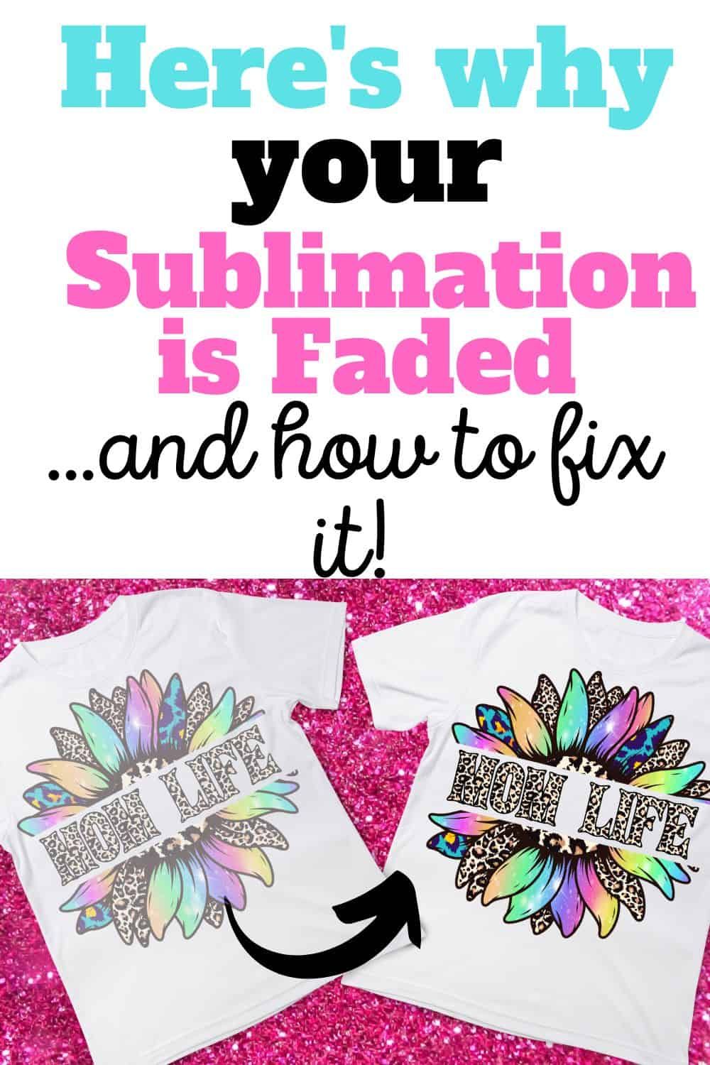 1 Minute Fix for Faded Sublimation Prints: Top Beginner Tips