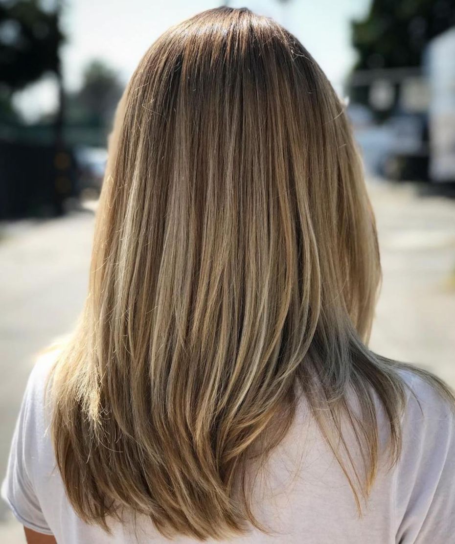Best Haircuts For Thin Straight Hair Cuteandeasyhairstyles Net Ide Potongan Rambut Gaya Rambut Sedang Gaya Rambut