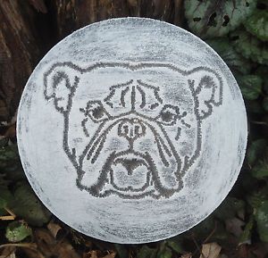Eskimo dog mold garden ornament plaster concrete casting mould Plastic Husky