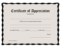 certificate of award template
