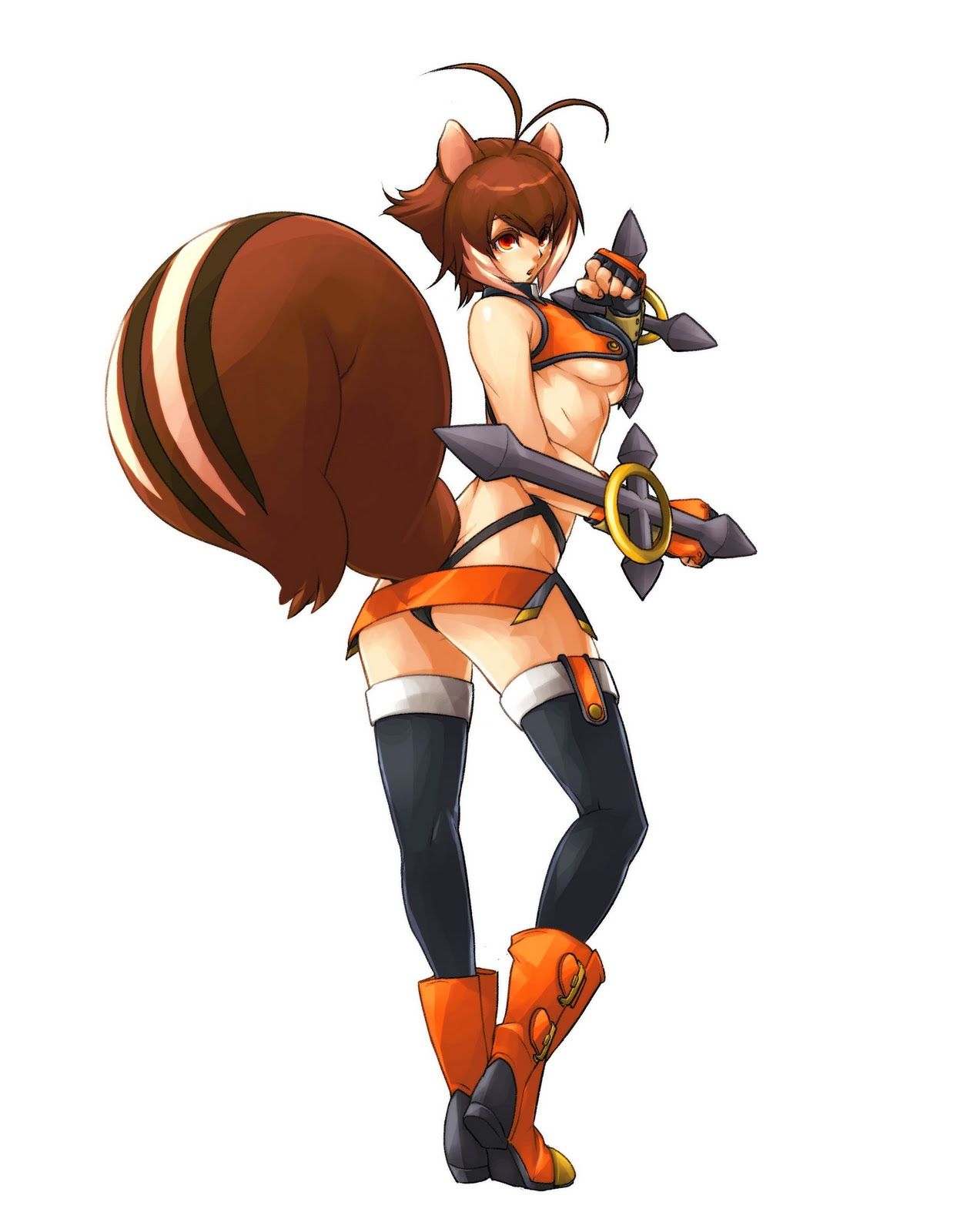 X ray anime girl pooping