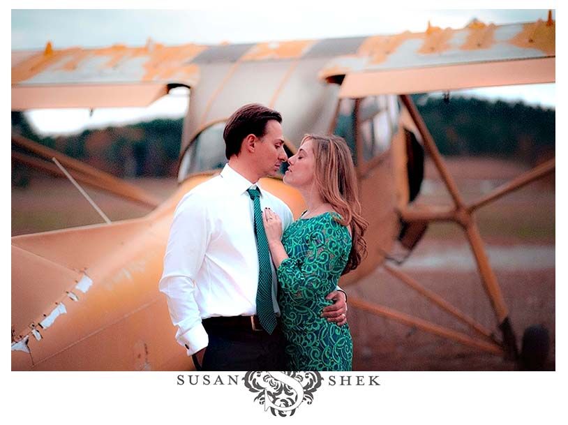 Airplane love Engagement shoot in the experimental plane Berkshire Airplane love Engagement shoot in the experimental plane Berkshire