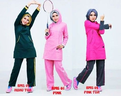 Baju Olahraga Muslimah 2017 Baju Olahraga Pakaian Olahraga Wanita Baju Olahraga Wanita