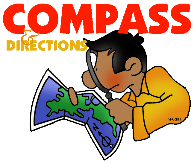 free powerpoints to teach students compass directions and basic map skills