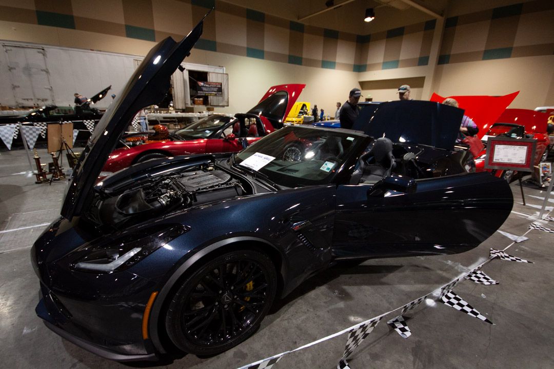 Corvette Chevy Expo is held at the Galveston Island Convention Center