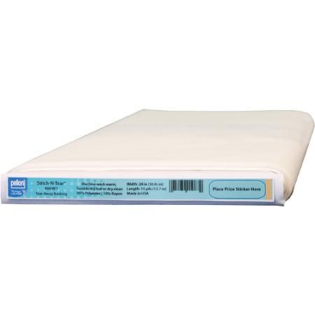 20/" x15 Yards Pellon Stitch-N-Tear Tear-Away Stabilizer