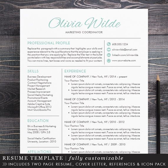 Creative Resume Template - Creative Professional Resume Template for - word resume template mac Creative Resume Template - Creative Professional Resume Template for - word resume template mac