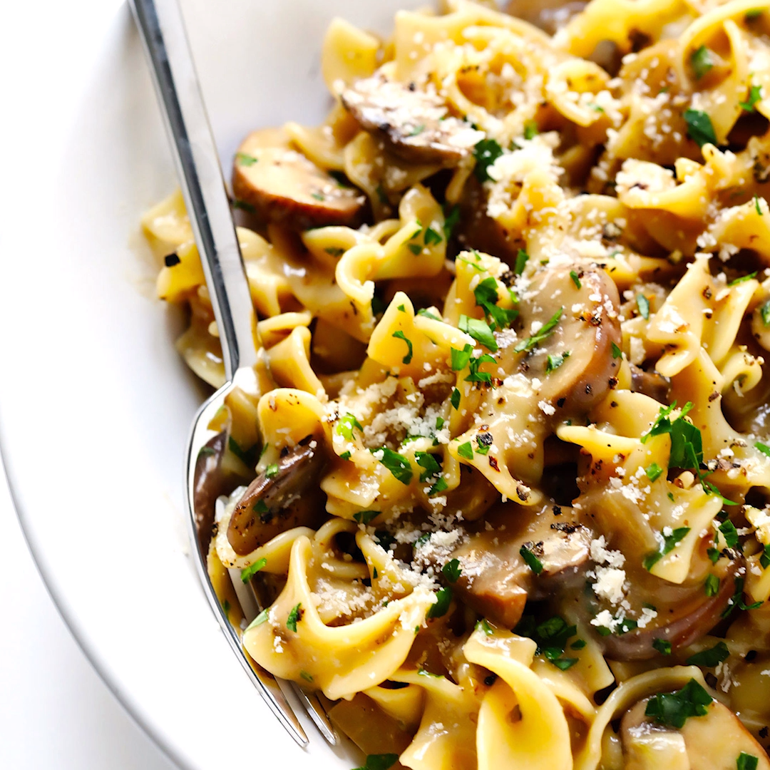 Mushroom Stroganoff