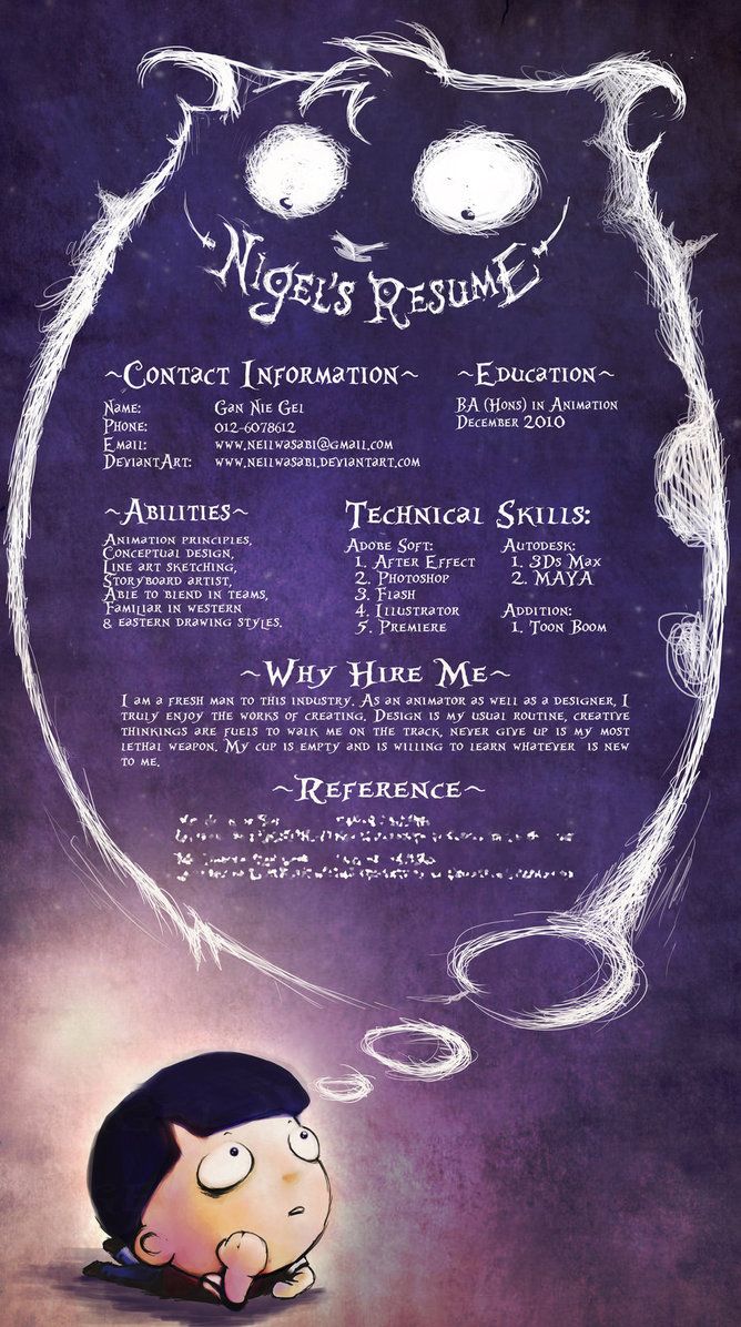 animator resume resume creative cv creative resume resume design animator resume