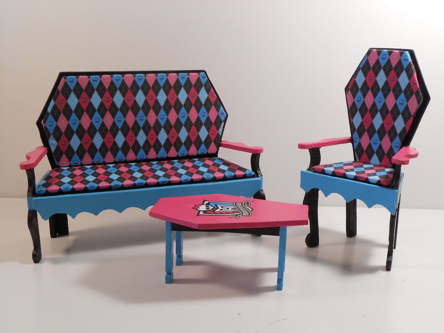 EP/_ 6 Pcs//set Doll House Furniture Living Room Sofa Chair Armchair for Barbie He