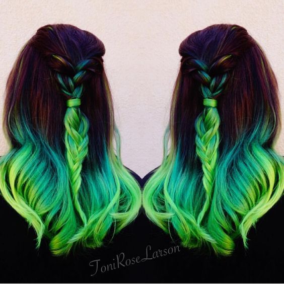 How to Wear Neon Hair After 30 How to Wear Neon Hair After 30
