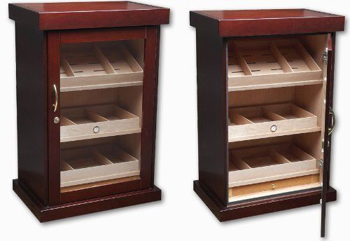 Prestige Import Group Spartacus Cigar Humidor Cabinet By 599 00 Handsome Cherr Cabinets Cigar Humidor Cabinet, Cigar Humidor Cabinet Uk