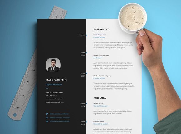 Vertical Resume Template Best Free Resume Templates Resume Template Free Creative Resume Templates