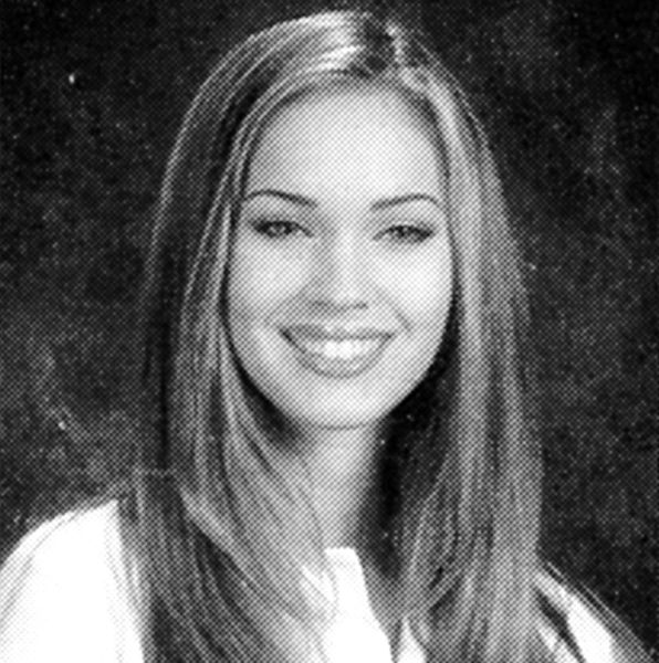 Megan Fox Megan fox young, Megan fox high school, Celebrity yearbook photos