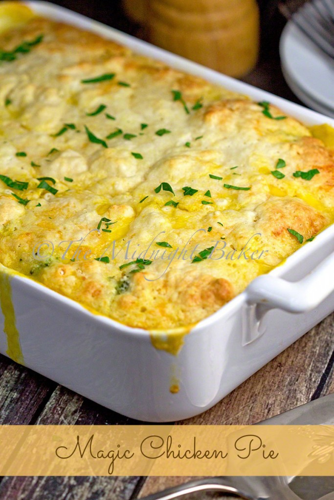 Magic Chicken Pie Bakeatmidnitecom Casseroles Chicken