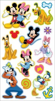 Disney® Puffy Stickers, Mickey & Friends Disney® Puffy Stickers, Mickey & Friends