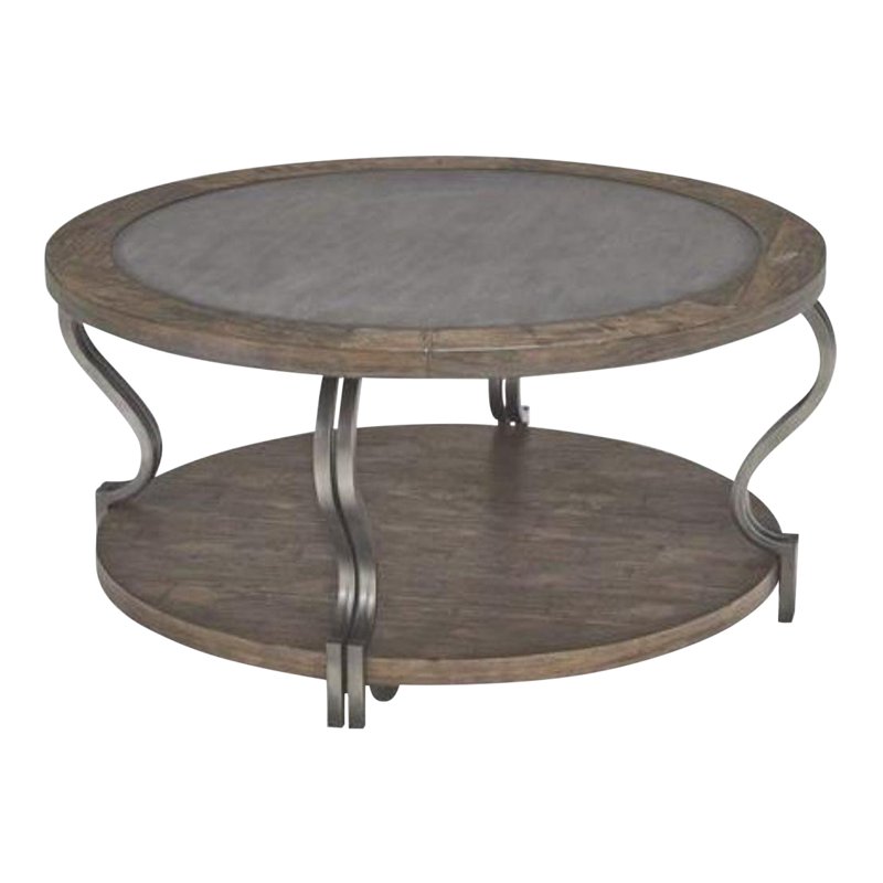Ashley Furniture Coffee Cocktail Table Round Coffee Table Black