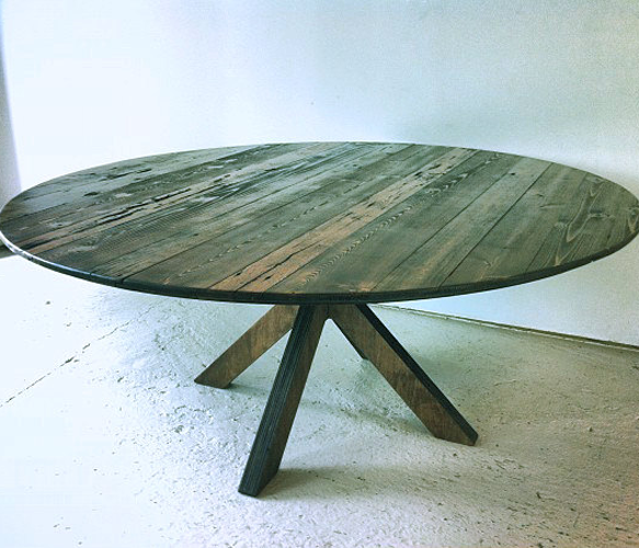 Modern Dining Table With Reclaimed Wood Top And Hairpin Legs 60 L X 30 W X 30 Tall Seats 4 6 People 1 5 Thick Top Esszimmer Tischdekoration Esszimmertisch Holz Modernes Esszimmer