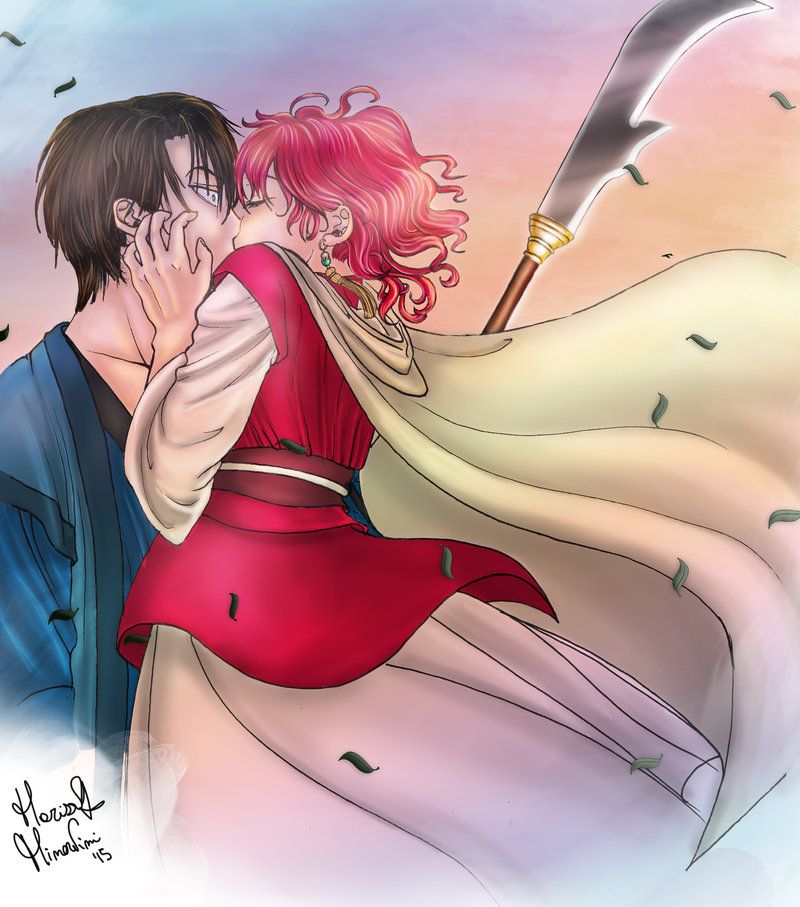 Hak And Yona First Kiss From My Devian Art Account Keep The Dream