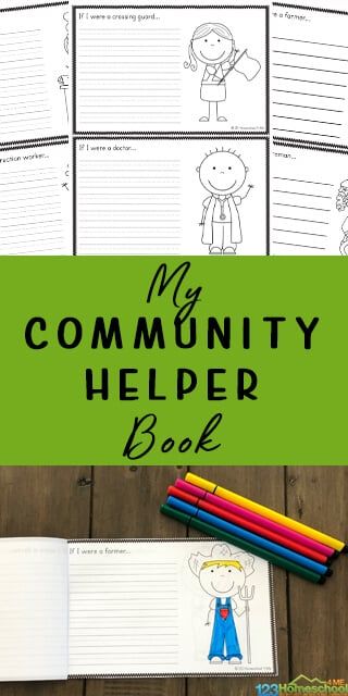 Community Helpers Book Printable