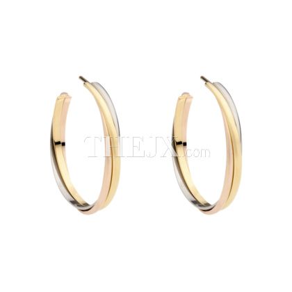 Replica Cartier Clic 18k 3 Gold Hoop Earrings 1 High Quality Replica Cartier Clic 18k 3 Gold Hoop Earrings 1 High Quality