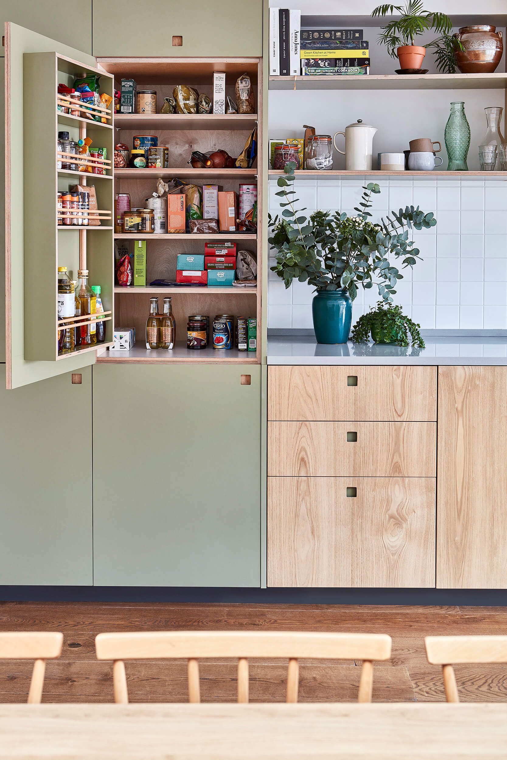 Modern kitchen furniture by Pluck Kitchens - workshop