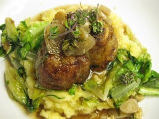 Rosie Ramsden's osso bucco recipe with braised lettuce and polenta www.amazon.c... - #braised #bucco #lettuce #Osso #Polenta #Ramsdens #recipe #Rosie #wwwamazonc #ossobuccorezept