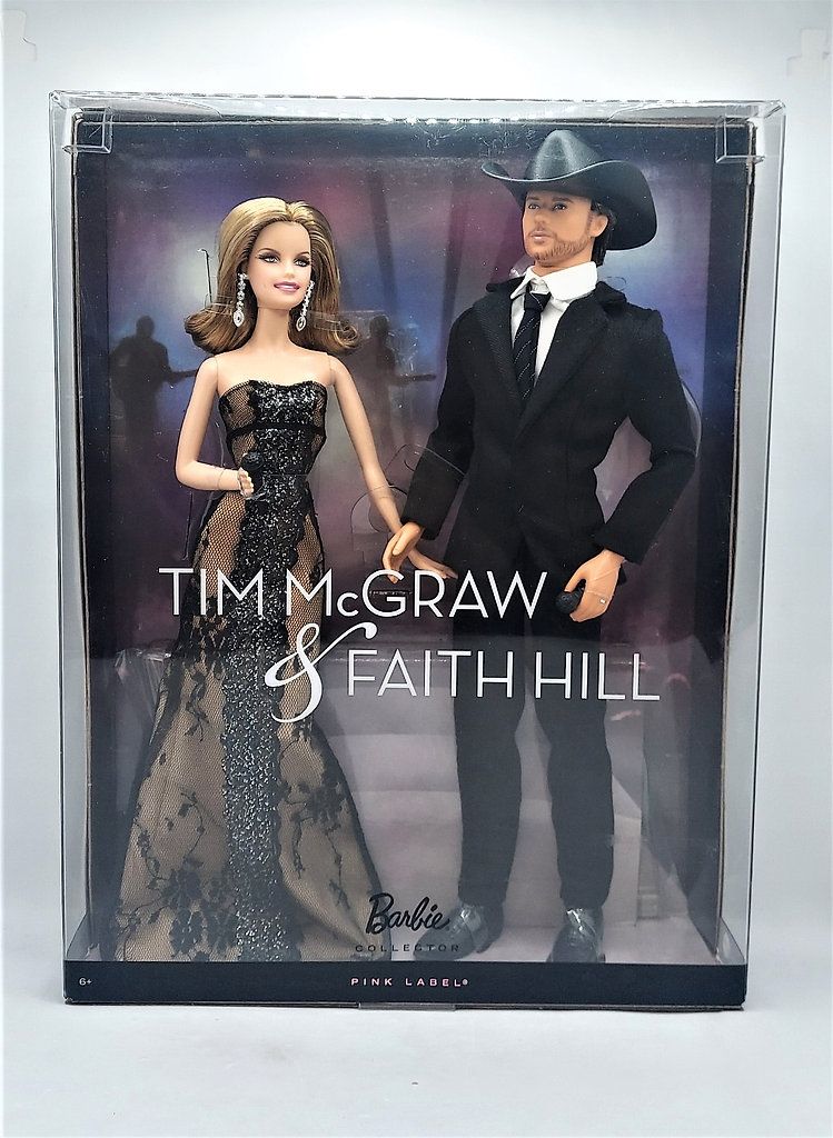 Front Plastic Has Large Scratch Near Bottom Above Barbie Collector And Also Some Tape Residue Near Front Bottom Right Corner A Shown. Never Opened. 2011 Barbie Collector Tim McGraw & Faith Hill Pink Label Collection Never removed from package T7904 Unless stated otherwise, all items are NEW and in stock and orders placed before 10 am MST will ship the same day to next day. (With Our Collectibles We Do Our Very Best To Ship Mint Condition Products, We Will Usually State If There Is Any Type Of Bo Barbie Collector, The Collector, Tim Mcgraw Faith Hill, Front Bottoms, Tims, Mint Condition, Pop Culture, Labels, Corner