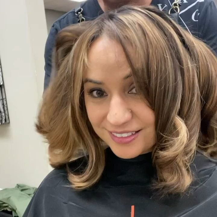 Brunette balayage Brunette balayage