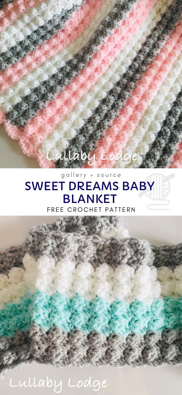 Free Pattern: Sweet Dreams Crochet Baby Blanket This blanket is super soft and comfy. The pattern is very easy so it’s a pleasure to spend your cold evenings crocheting it. Crochet Baby Blanket Free Pattern Boy, Crochet Baby Cocoon, Easy Baby Blanket, Blanket Knitting Patterns, Crochet Blanket Patterns, Baby Knitting, Free Crochet Pattern, Beginner Knitting, Crochet Simple