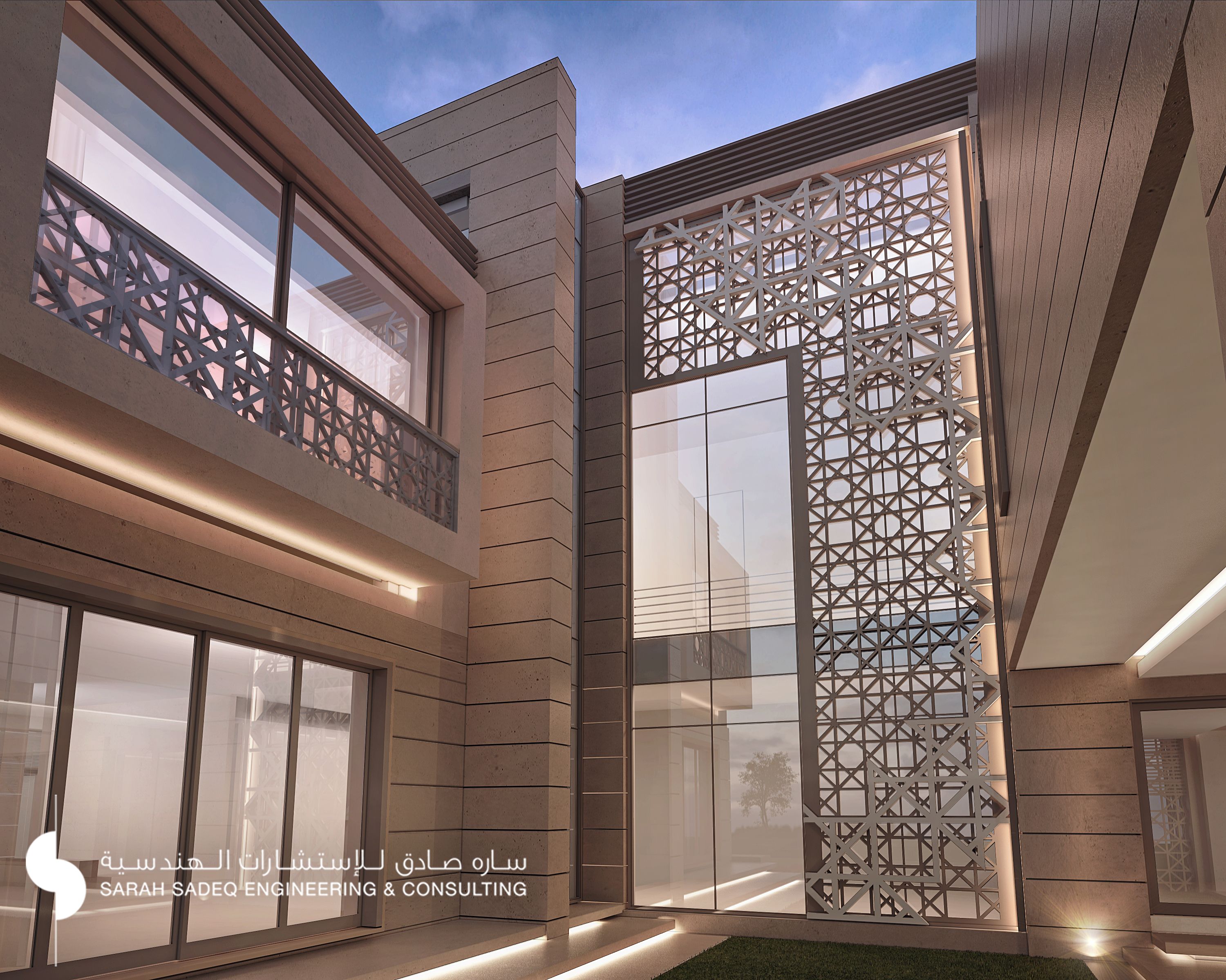 Private Villa Kuwait 1000 M Sarah Sadeq Aarchitects Sarah Sadeq