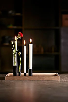 Man Candle, Candle Tray, Taper Candle, Candles, Navidad Christmas, Scandinavian Design, Oak, Bronze, Cabinet Makers