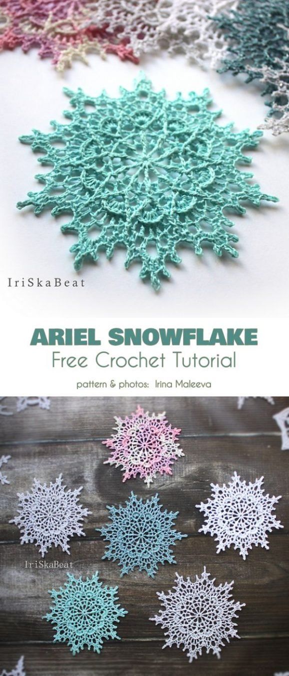 Collection of The Best Free Snowflake Crochet Patterns