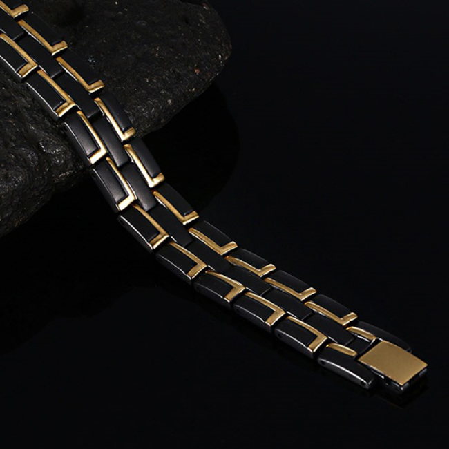 Męska bransoletka zdrowotna o luksusowym wyglądzie | ShipGratis.eu Charm Bracelet, Charmed, Bracelets, Jewelry, Design, Fashion, Moda, Jewlery, Jewerly