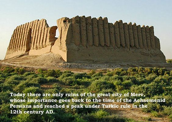 Strange Ancient Labyrinth City Under The Sands Of The Kara Kum Desert Reveals It...